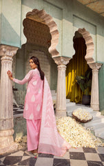 UAE -3PC Jacquard Unstitched Suit with Dupatta and Inner MJ-42001