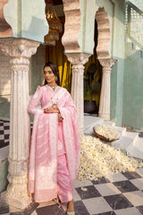 UAE -3PC Jacquard Unstitched Suit with Dupatta and Inner MJ-42001