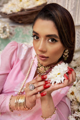 UAE -3PC Jacquard Unstitched Suit with Dupatta and Inner MJ-42001