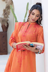 UAE -3PC Chambray Jacquard Unstitched Suit MJ-42010