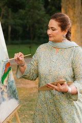 UAE -1 Piece Unstitched Printed Lawn Shirt SL-52032