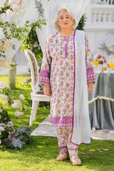 UAE -1 Piece Unstitched Printed Lawn Shirt SL-52013