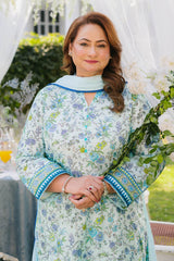 UAE -1 Piece Unstitched Printed Lawn Shirt SL-52024