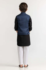 UAE-Navy Blue Styling Waist Coat KWC-PD23-015