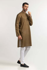 UAE -Olive Styling Kurta KR-STY24-054