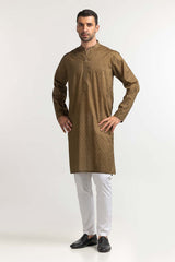 UAE -Olive Styling Kurta KR-STY24-054