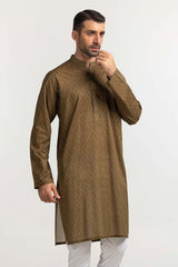 UAE -Olive Styling Kurta KR-STY24-054