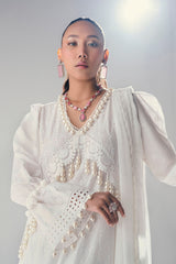UAE -3 Piece Unstitched Schiffli Embroidered Lawn Suit with Schiffli Embroidered Chiffon Dupatta PM-52052