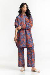 UAE-Poly Cambric Printed Co-Ord Set IPST-44509