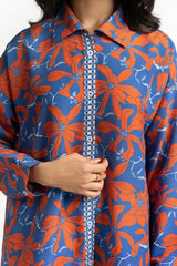 UAE-Poly Cambric Printed Co-Ord Set IPST-44509