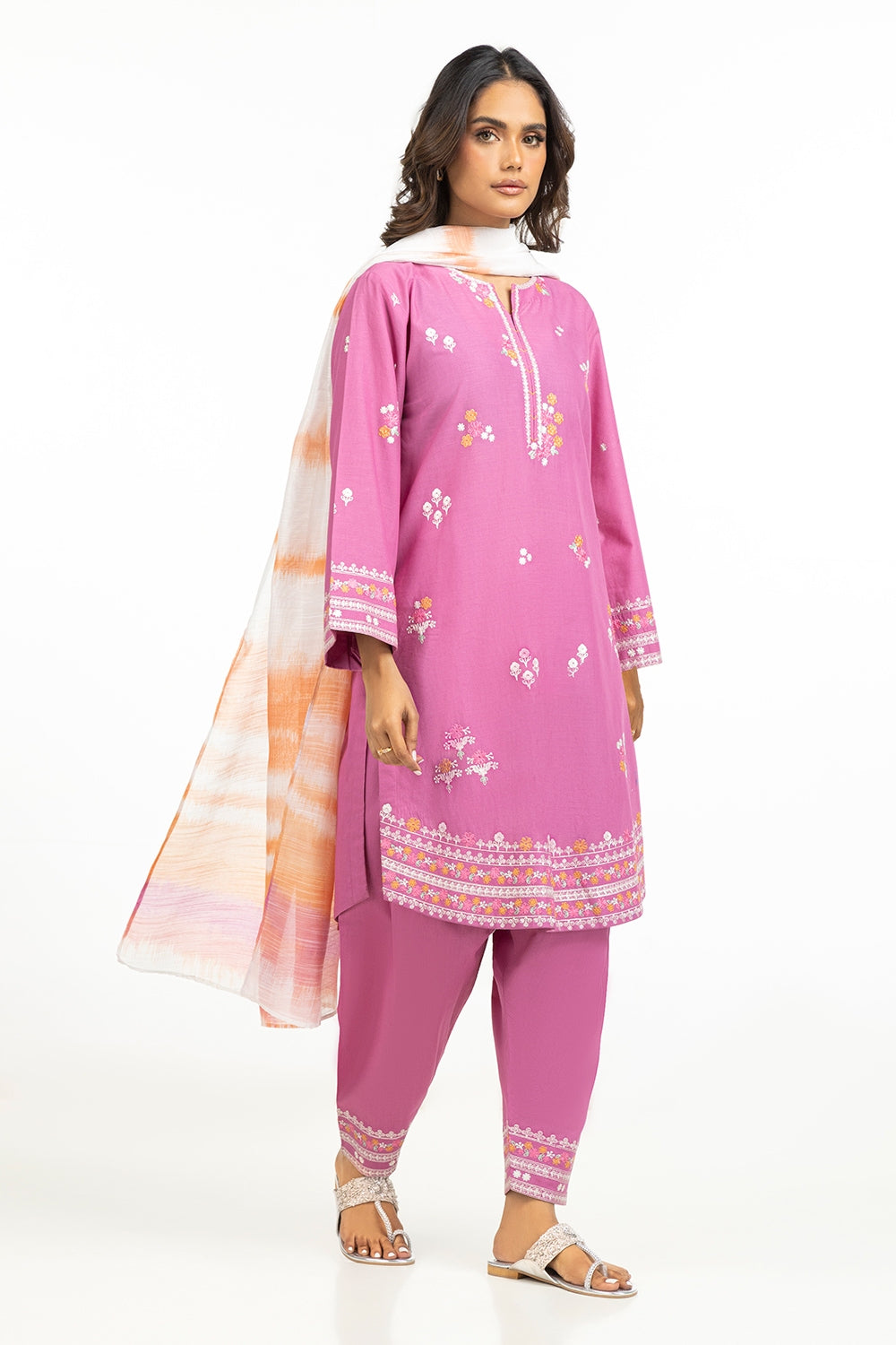UAE-Poly Tissue Silk Printed Dupatta IPD-44616