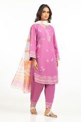 UAE-Poly Tissue Silk Printed Dupatta IPD-44616