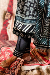 UAE -3 Piece Unstitched Printed Lawn Suit CL-52412 A