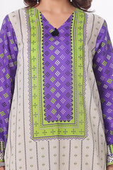 UAE -3 Piece Unstitched Printed Lawn Suit CLP-42215
