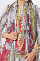 UAE-3 Piece Unstitched Printed Lawn Suit CLP-52097