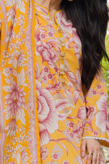 UAE -3 Piece Unstitched Printed Lawn Suit CLP-52100