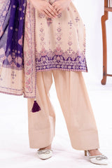 UAE -3 Piece Unstitched Printed Lawn Suit CLP-52103