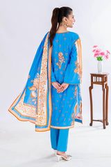 UAE -3 Piece Unstitched Printed Lawn Suit CLP-52110