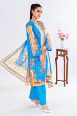 UAE -3 Piece Unstitched Printed Lawn Suit CLP-52110