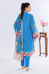 UAE -3 Piece Unstitched Printed Lawn Suit CLP-52119
