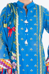 UAE -3 Piece Unstitched Printed Lawn Suit CLP-52119