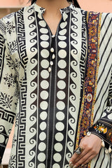 UAE -3 Piece Unstitched Printed Lawn Suit SD-52106