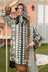 UAE -3 Piece Unstitched Printed Lawn Suit SD-52106