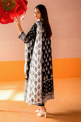 UAE-3 Piece Unstitched Printed Lawn Suit CL-62054