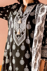 UAE-3 Piece Unstitched Printed Lawn Suit CL-62054