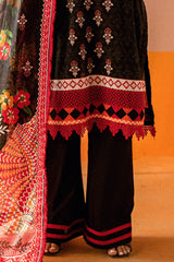 UAE-3 Piece Unstitched Printed Lawn Suit CL-62055