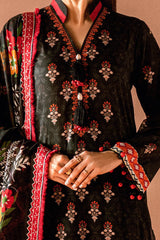 UAE-3 Piece Unstitched Printed Lawn Suit CL-62055