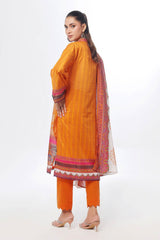 UAE -3 Piece Unstitched Printed Lawn Suit CLP-52038