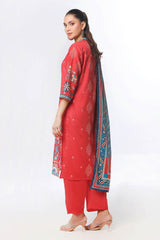 UAE -3 Piece Unstitched Printed Lawn Suit CLP-52062