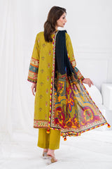 UAE -3 Piece Unstitched Printed Lawn Suit CLP-52063