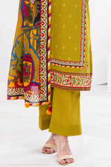 UAE -3 Piece Unstitched Printed Lawn Suit CLP-52063