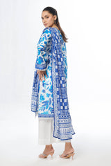 UAE -3 Piece Unstitched Printed Lawn Suit CLP-52068