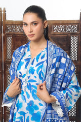 UAE -3 Piece Unstitched Printed Lawn Suit CLP-52068