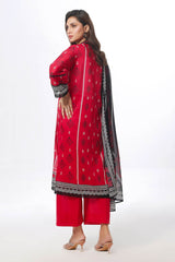 UAE -3 Piece Unstitched Printed Lawn Suit CLP-52073