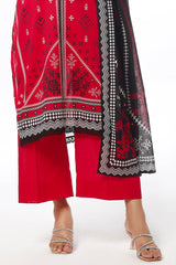 UAE -3 Piece Unstitched Printed Lawn Suit CLP-52073