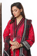 UAE -3 Piece Unstitched Printed Lawn Suit CLP-52073