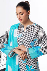 UAE -3 Piece Unstitched Printed Lawn Suit CLP-52082