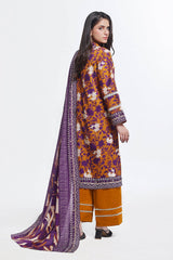 UAE -3 Piece Unstitched Printed Lawn Suit CLP-52086