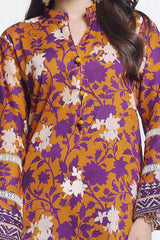 UAE -3 Piece Unstitched Printed Lawn Suit CLP-52086