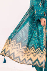 UAE -3 Piece Unstitched Printed Lawn Suit CLP-52088