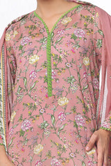 UAE -3 Piece Unstitched Printed Lawn Suit CLP-52090