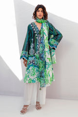 UAE -3 Piece Unstitched Printed Lawn Suit SD-52113