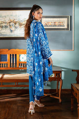 UAE -3 Piece Unstitched Printed Lawn Suit SD-52143