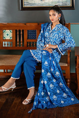 UAE -3 Piece Unstitched Printed Lawn Suit SD-52143