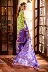 UAE -3 Piece Unstitched Printed Lawn Suit SD-52144