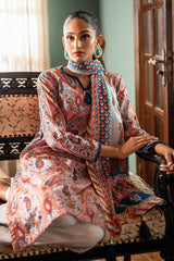 UAE -3 Piece Unstitched Printed Lawn Suit SD-52145